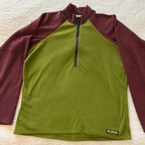 Men's Melanzana Leadville Specially Made Large Micro Grid Long Sleeve Shirt